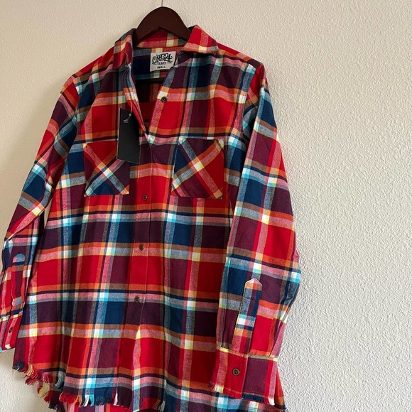 NWT Women's Red Flannel Size Small - Picture 2 of 5